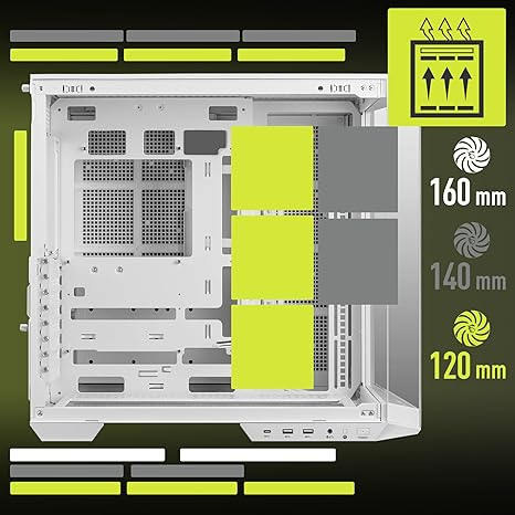 MSI Casing MAG PANO 100L PZ White MSI Casing MAG PANO 100L PZ White